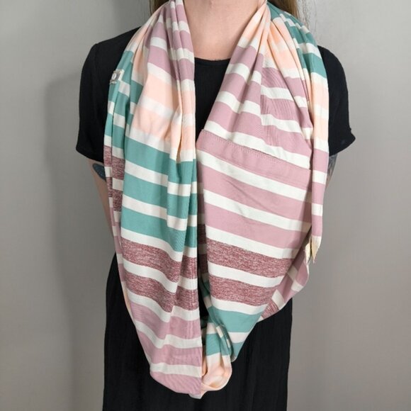 Lululemon Vinyasa Rulu Triplet Twin Stripe Heathered Angel Wing Multi Scarf - Picture 2 of 7